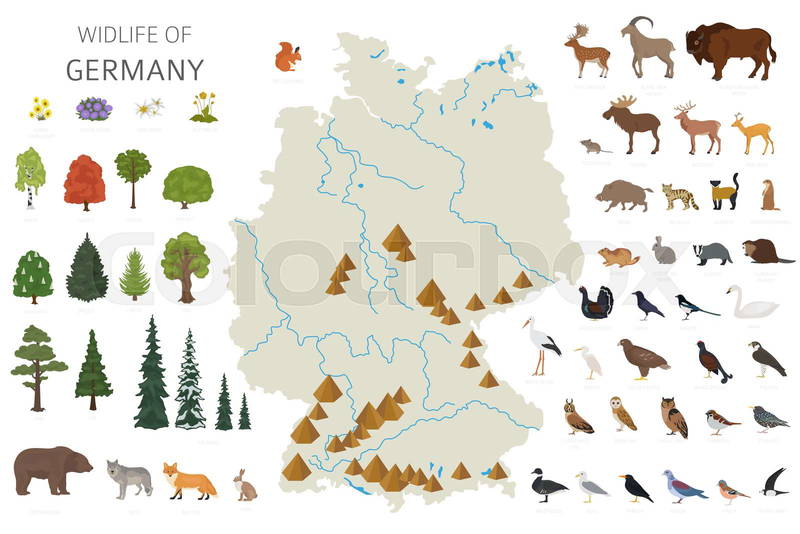 Fauna-Karte-Deutschland-karte-zum-herunterladen-und-ausdrucken